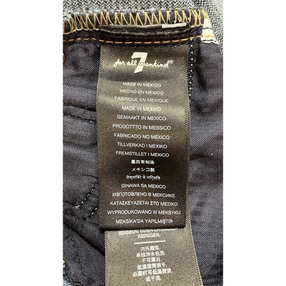 7 For All Mankind Josefina Button Fly Jeans Women’s Size 26 - Picture 13 of 14